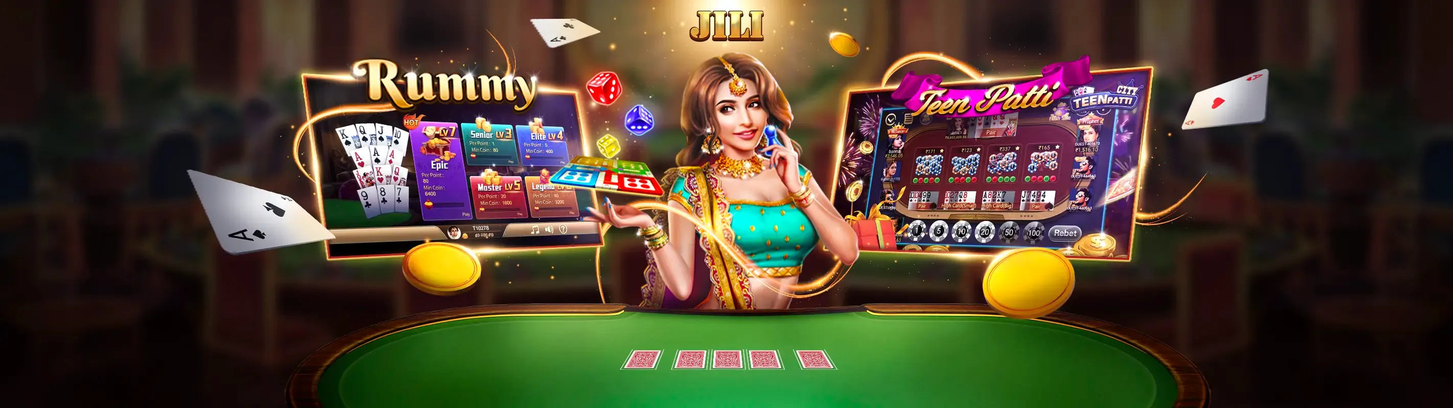 Banner chính thức của Awin với các trò chơi cá cược
